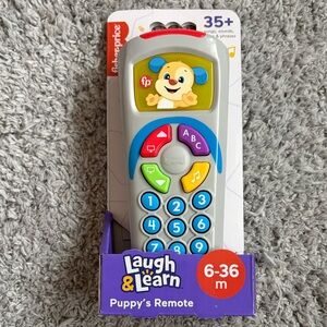 NIB•Fisher-Price•Laugh & Learn Puppu’s Remote | 6-36m